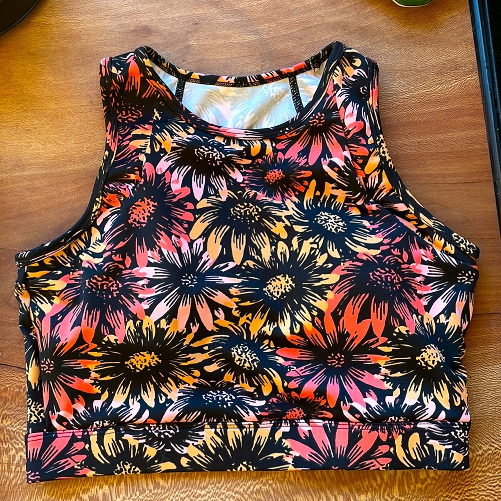 🌻 NEW FLOWER POWER SPORTS BRA